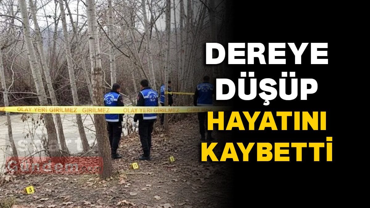 Dereye Düşen Yaşlı Adam Hayatını Kaybetti