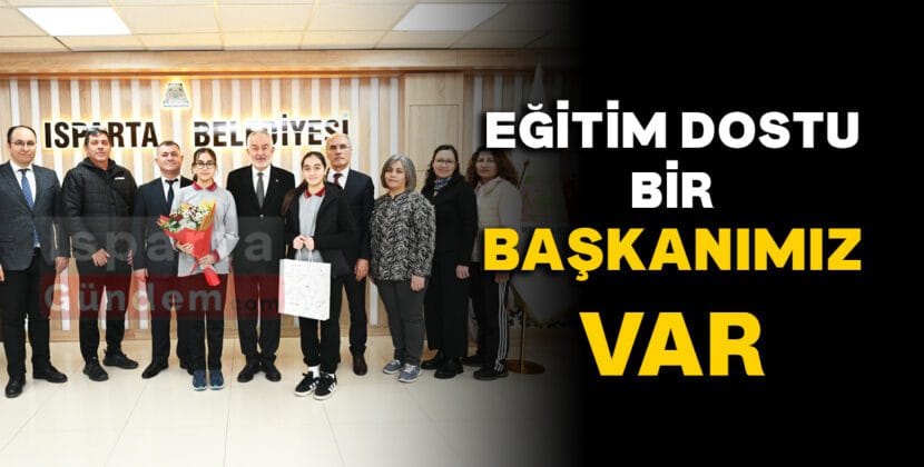 EGITIM DOSTU BIR BASKANIMIZ VAR
