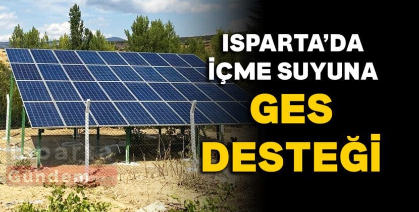 ISPARTA ICME SUYU GES DESTEGI