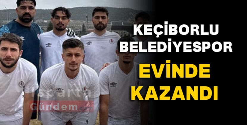 KECIBORLU BELEDIYESPOR EVINDE KAZANDI