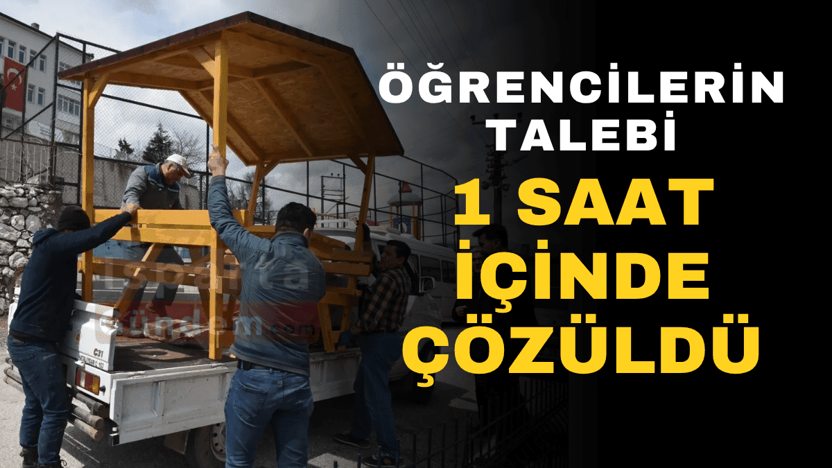 Eğirdir’de Öğrenci Talebi Bir Saatte Gerçeğe Dönüştü