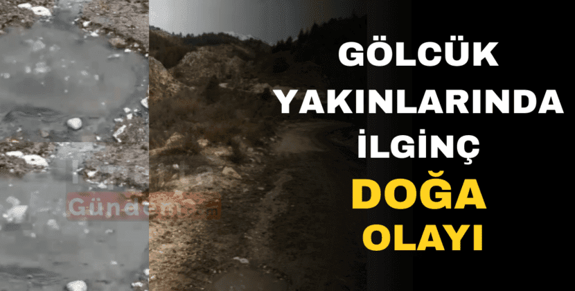 İLGİNÇ DOĞA OLAYI
