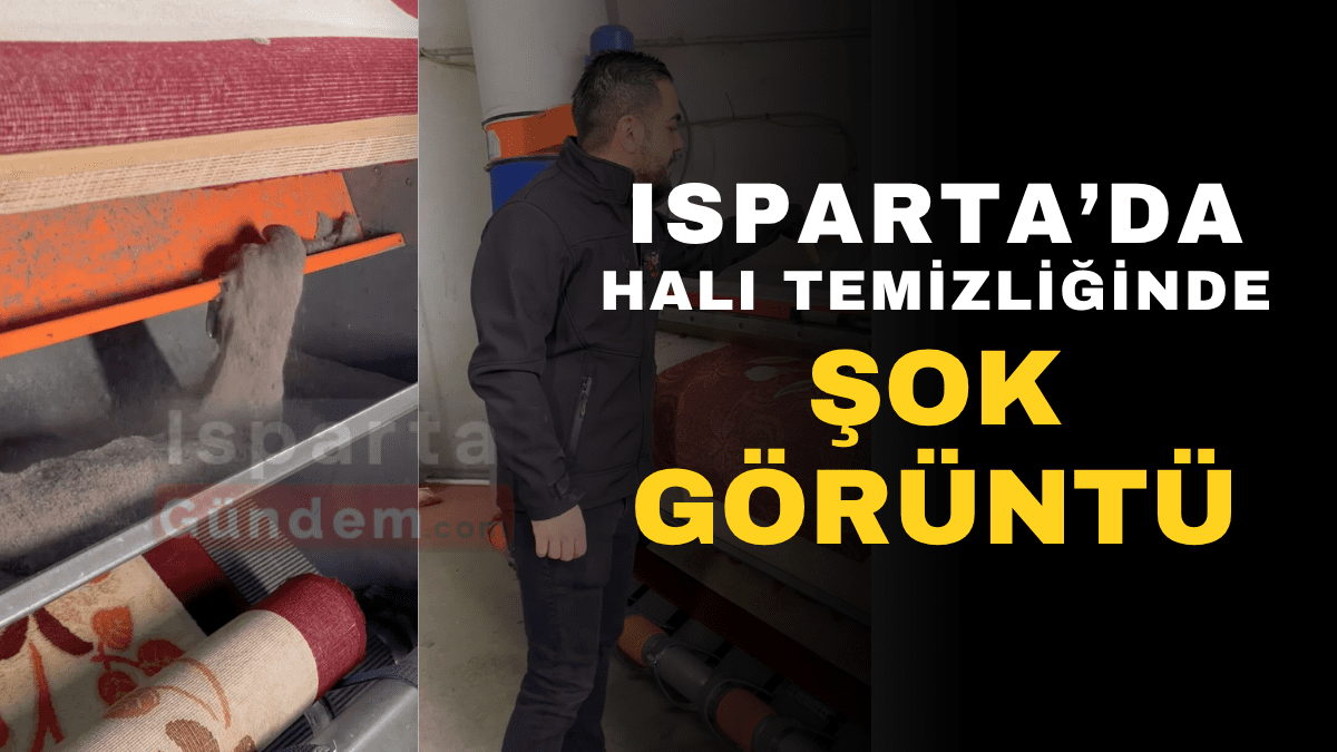 Isparta’dan Yayılan Şok Görüntüler!